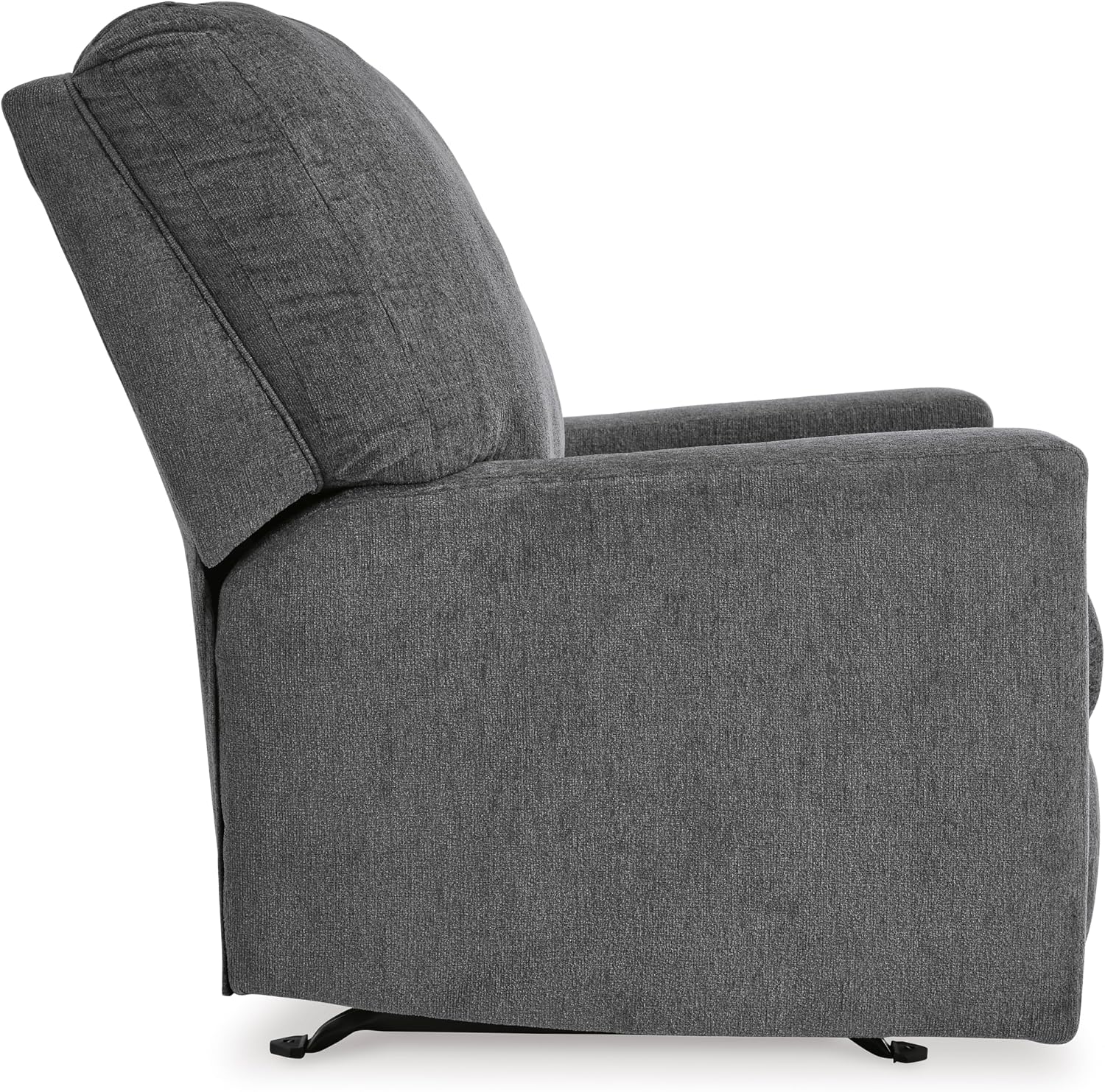 Signature Design by Ashley Rannis Casual Manual Rocker Recliner, Gray