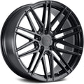TSW Wheels Pescara Gloss Black Wheel with Aluminum (19 x 8.5 inches /5 x 120 mm, 35 mm Offset)