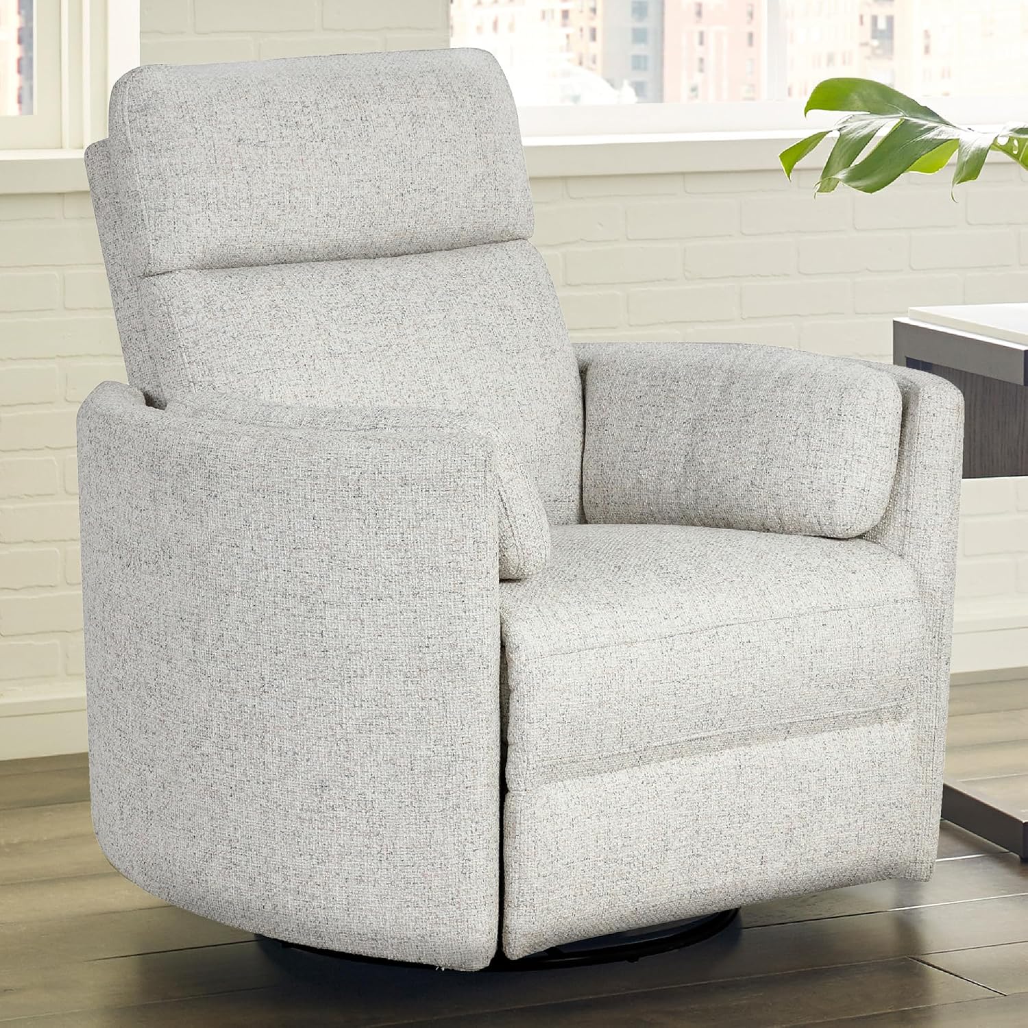 Parker Living Radius - Natural Beauty Quartz Power Swivel Glider Recliner Two Pack for Adults with USB and Type-C Ports, Single Sofa Chair for Living Room