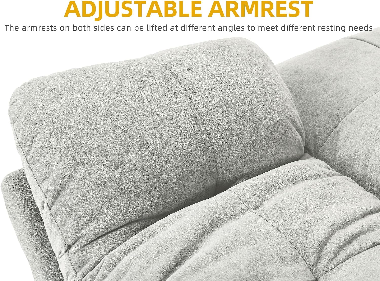 YITAHOME Convertible Futon Sofa Bed, 70' Folding Futon Set for Living Room Home Office Aprtment, Modern Futon Couch with Adjustable Backrest & Armrests, Recliner Lounge, Loveseat Sofa