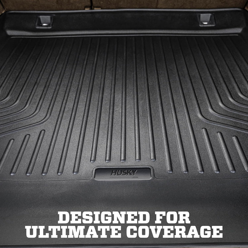 Husky Liners Weatherbeater Trunk Liner | Fits 2012-2017 Toyota Prius V | Trunk, 1-pc. Black - 44531