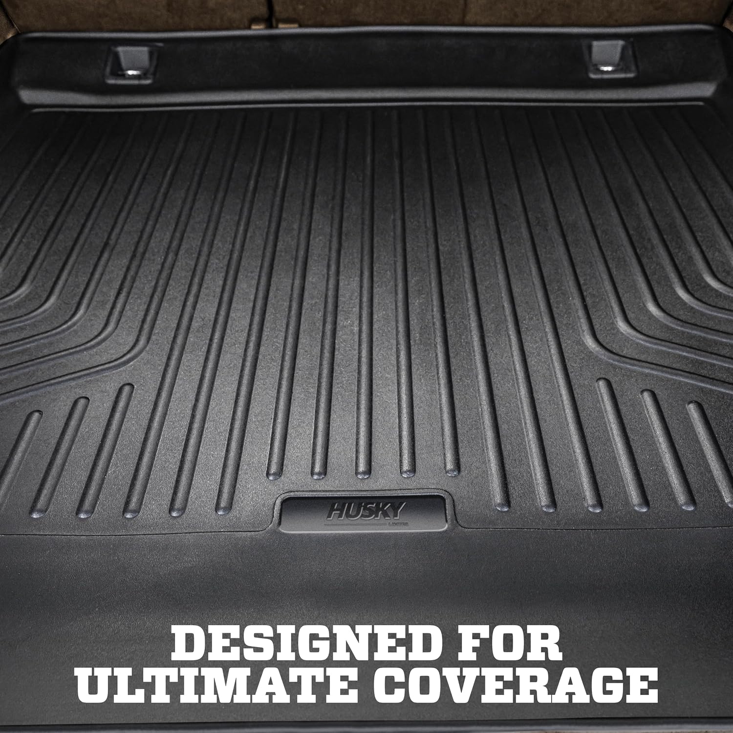 Husky Liners Weatherbeater Trunk Liner | Fits 2012-2017 Toyota Prius V | Trunk, 1-pc. Black - 44531