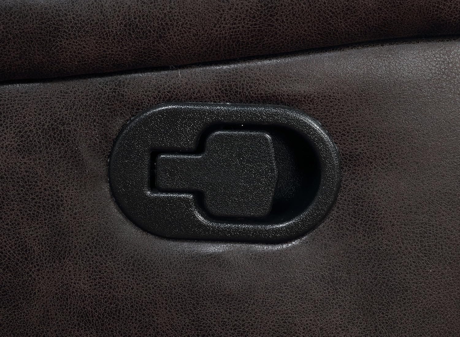 Coaster Home Furnishings - Greer - Leatherette Upholstered Swivel Glider Recliner Chair with Pocket Coil Cushions, Padded Armrests, Contrasting Stitching - Living Room - 41-Inch - Brown - 651356