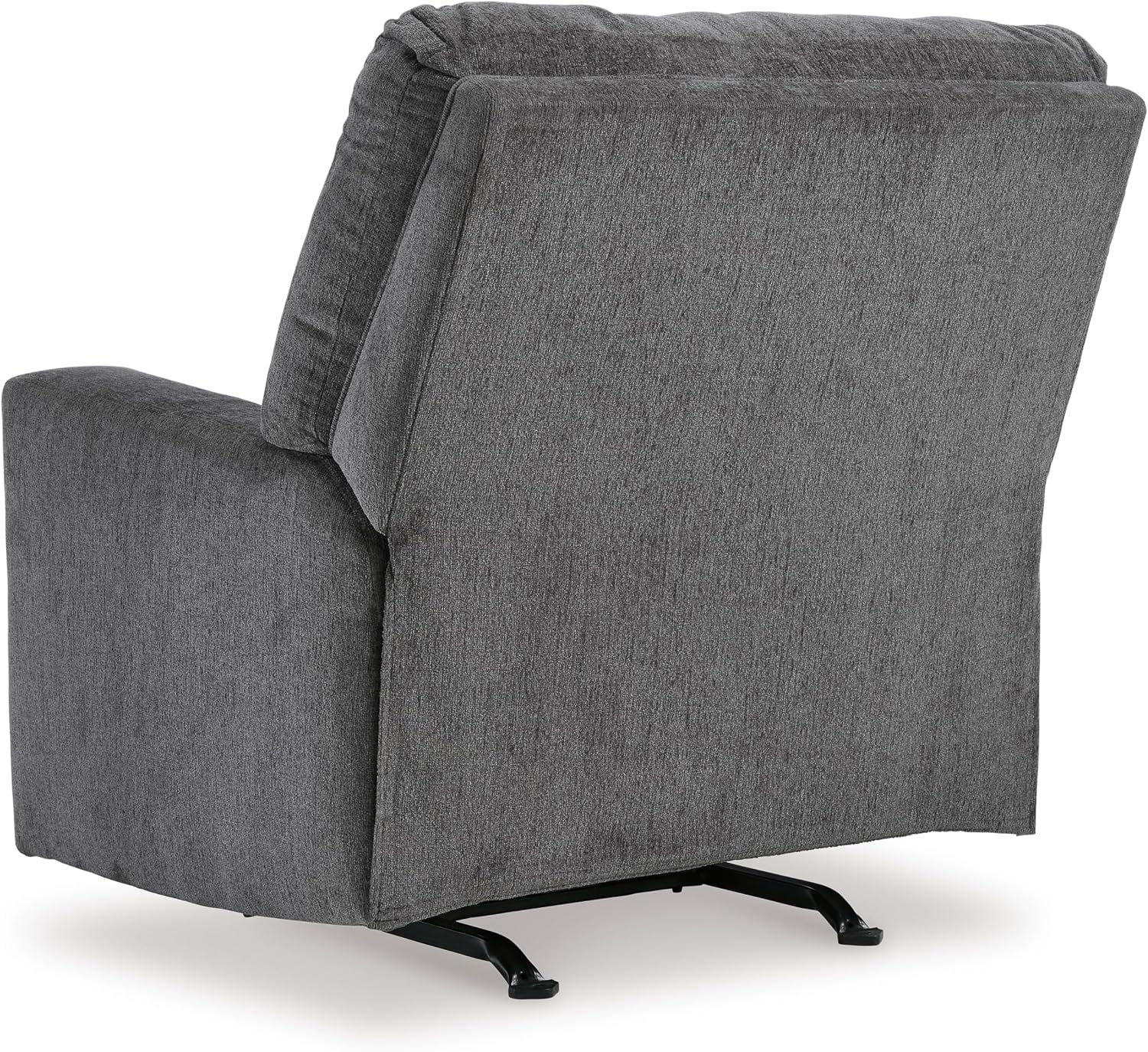 Signature Design by Ashley Rannis Casual Manual Rocker Recliner, Gray