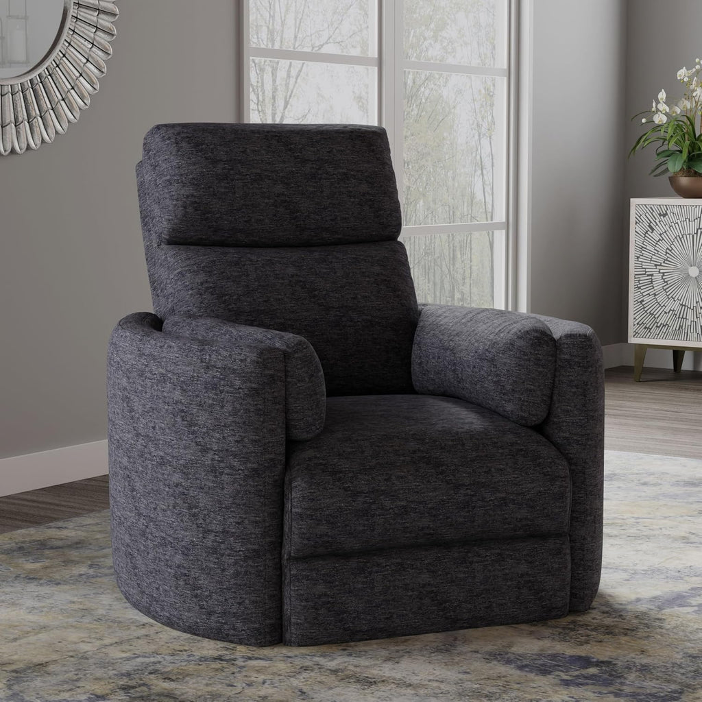 Parker Living Radius - Mediterranean Power Swivel Glider Recliner for Adults with USB and Type-C Ports, Single Sofa Chair for Living Room