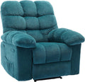 Manual Recliner Chair, Oversized Recliner for Adults with Extra Wide Arm and Back, Lazy Boy Recliner with Side Pockets, Comfy Breathable Fabric Large Nursery Rocking Chair for Living Room Bedroom