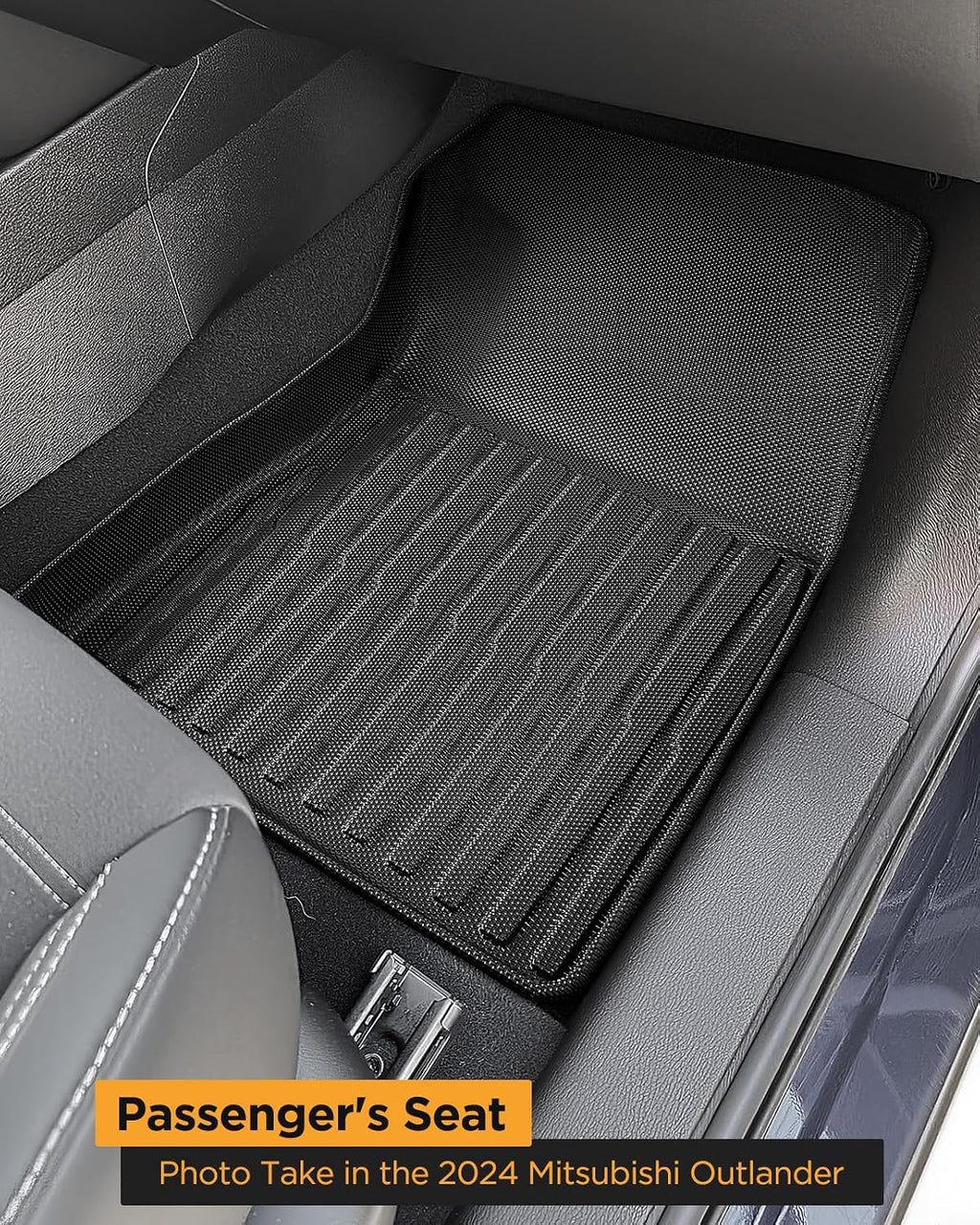 for Mitsubishi Outlander 2022-2025 2026 Floor Mats Cargo Liner (Not Fit PHEV ＆ Sport Models) Trunk Carpet All Weather Heavy Duty TPE Rubber Waterproof Tech Mats for Mitsubishi Outlander 2023 2024